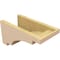 Ekena Millwork 7"W x 14"D x 7"H Wide Mediterranean Rough Cedar Woodgrain TimberThane Corbel, Primed Tan CORUR07X14X07MEDRCPR - alternate 4